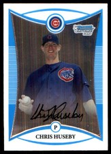Chris Huseby 2008 Bowman Chrome #BCP192 Cubs MLB READ FREE SHIPPING AutographDen