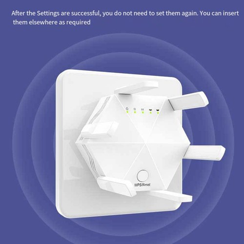 Streamlined Design Wi Fi Repeater for Reliable Internet Access Anywhere
