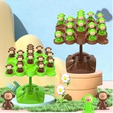 Monkey Balance Tree Board Game Focus Training Interactive Parent Child Toy
