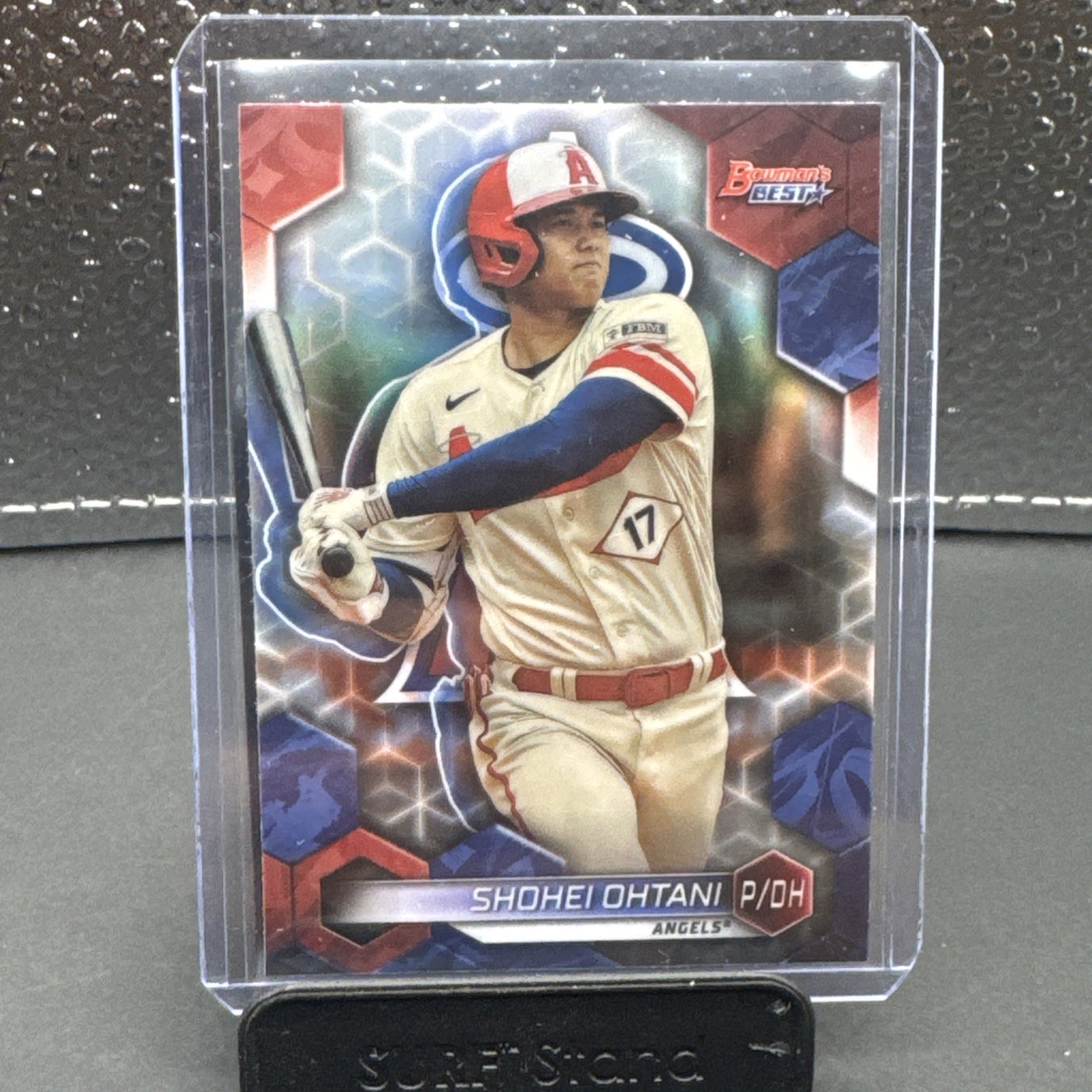 2023 Topps Bowman's Best Refractor 62 Shohei Ohtani - Los Angeles Dodgers