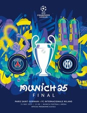 UEFA Champions League Final Programme 2025 - PSG vs Inter Milan