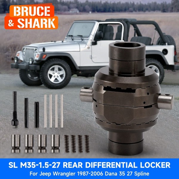 Differentialsperre SL M35-1.5-27 FüR Jeep Wrangler Dana 35 27 Spline 84-04-image