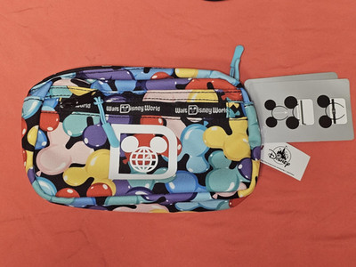 2024 Disney Parks Mickey Balloons Collection Fanny Pack Belt Bag New