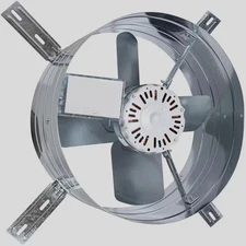 14 in. Single Speed Attic or Gable Mount Vent Fan & Electrical Box -