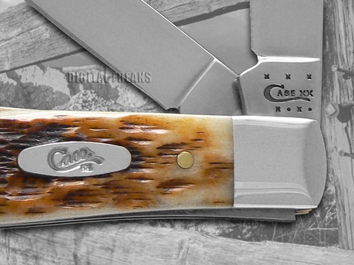 Cuchillo Case xx Texas Jack Jigged mango de hueso ámbar cuchillos de bolsillo de acero CS 00077 - Imagen 4 de 4