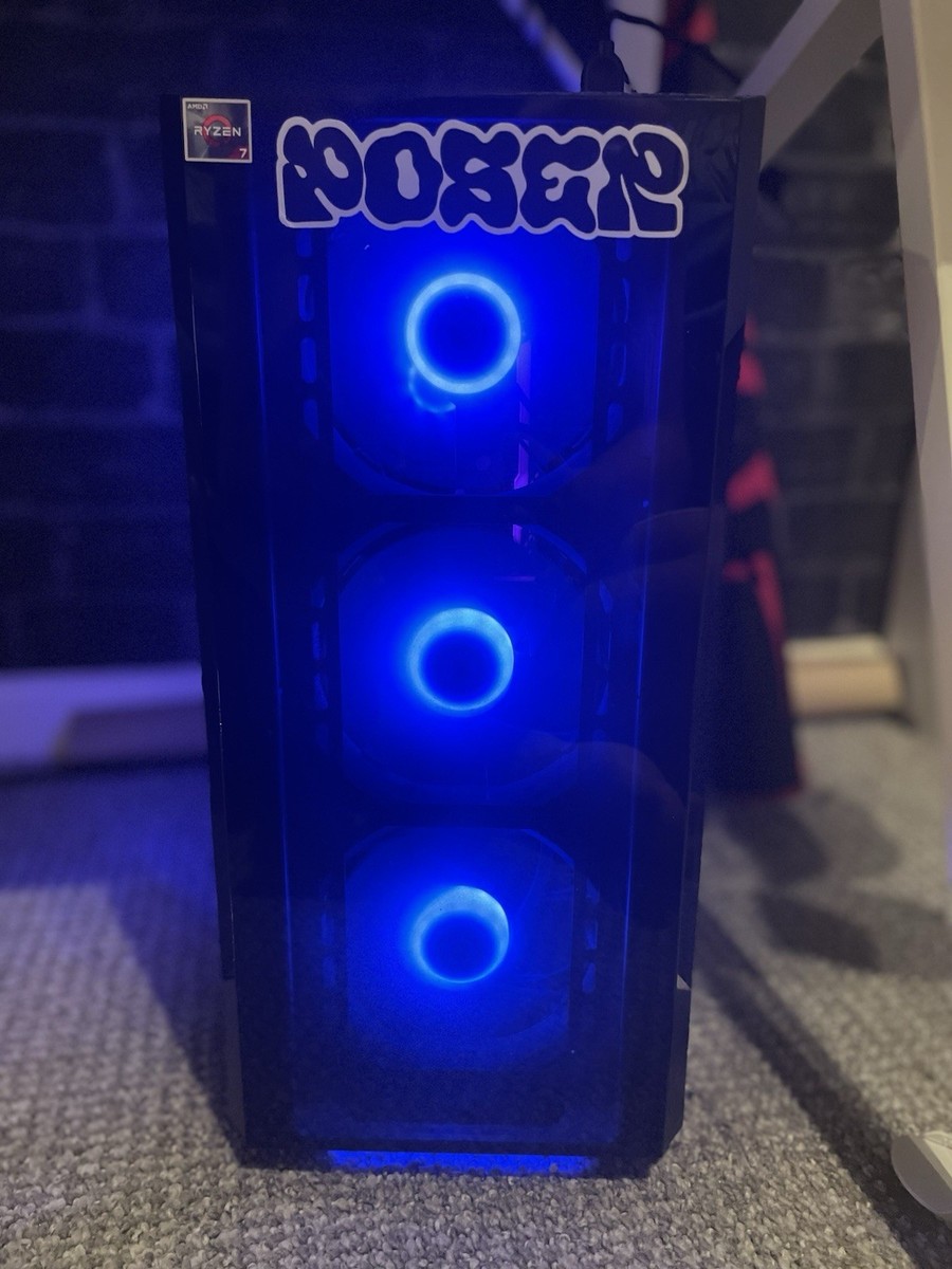 Gaming PC Ryzen 1700, GTX 1650 4GB, 16GB RAM, 224GB SSD