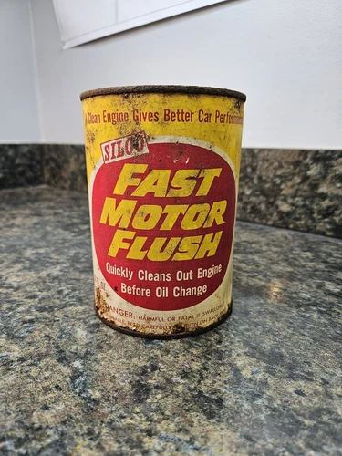 Vintage Siloo Fast Motor Flush Can for Display *Empty* (Lot 106)