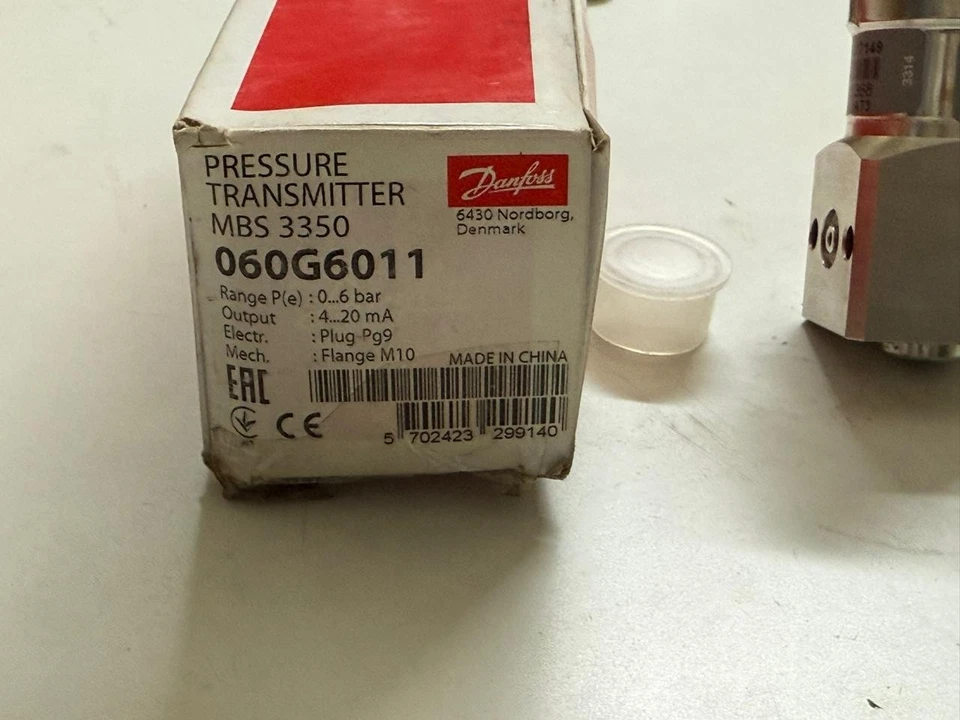 WARTSILA DANFOSS MBS 3350 060G6011 PRESSURE TRANSMITTER ( 0...6 BAR) - Image 3 of 4