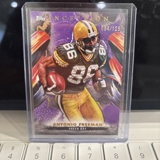 Antonio Freeman 2024 TOPPS INCEPTION /99 PINK FOOTBALL CARD