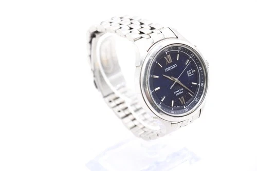 F Vintage Gents Seiko Kinetic 5M62-0DF0 100m Date Running But Low Battery