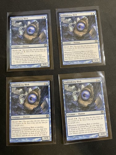 MtG X4 Unblinking Bleb Future Sight Magic the Gathering (Illusion)
