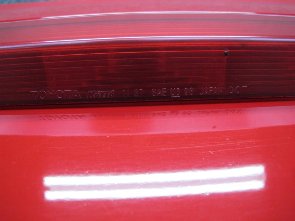 00-05 TOYOTA MR2 SPYDER ZZW30L REAR TRUNK DECK LID SHELL PANEL OEM - Изображение 4 из 4