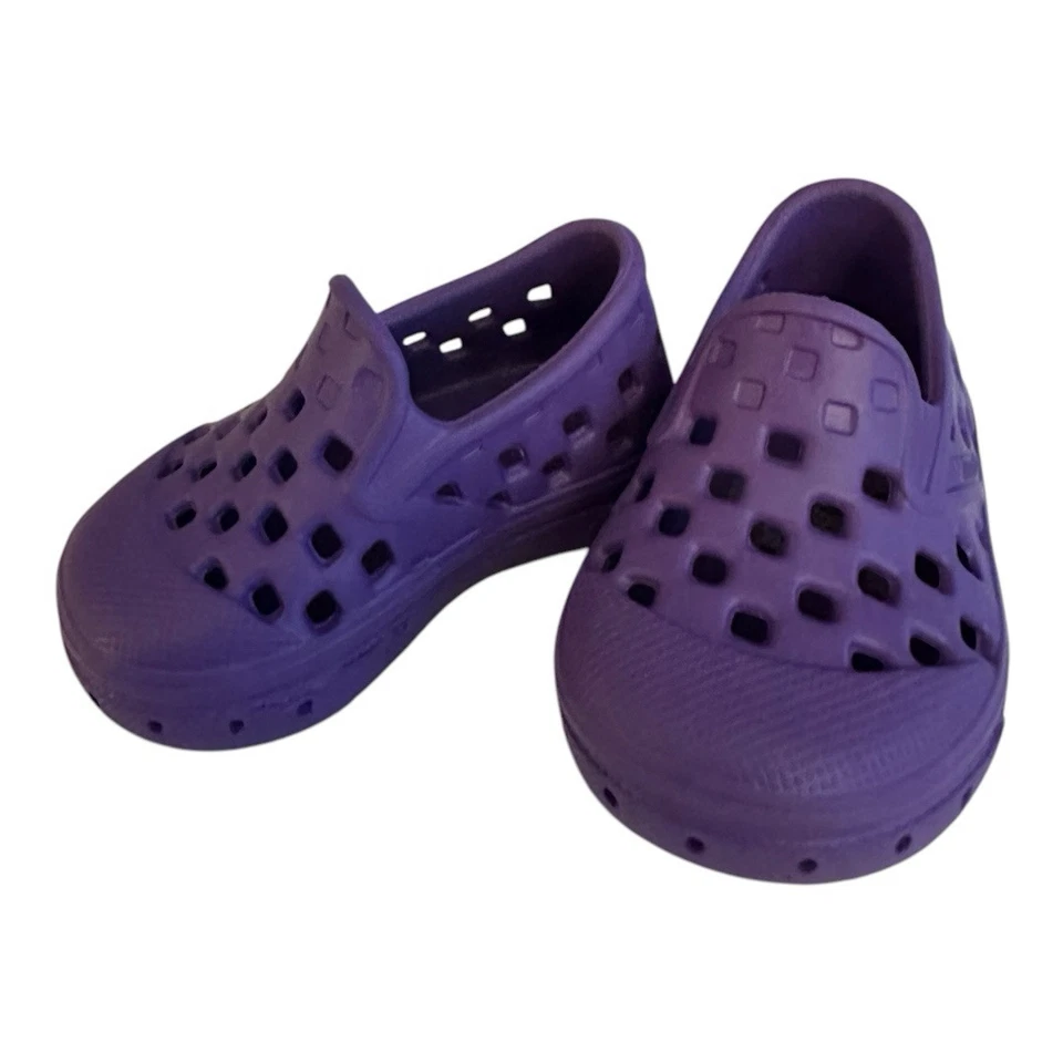 Vans TD Zapatos Sin Cordones TRK Bebé Talla 2 Púrpura Goma Impermeable ¡ENVÍO RÁPIDO! Foto 2 de 4
