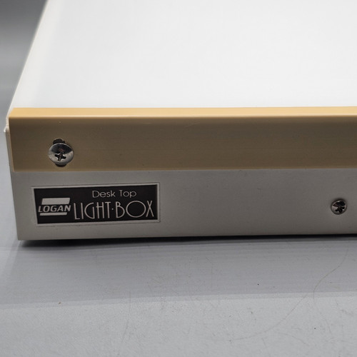 Vintage Logan 810/920 Desk-top Light Box Draw Art Trace Xray WORKS GREAT-TESTED - Picture 2 of 13