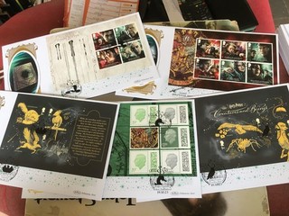 GB STAMPS LTD EDN BENHAM PRESTIGE BOOKLET FIRST DAY COVER SET 2023 HARRY POTTER