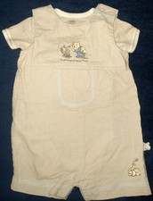 Baby Connection Walt Disney Winnie the Pooh Romper  Bodysuit Set 2 Piece 0-3M  