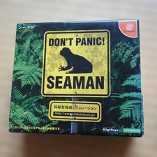 Seaman Dreamcast Japan Cib Complete In Box Tested Ntsc-j