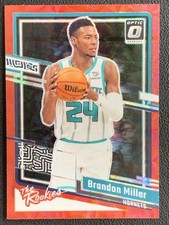 Brandon Miller 2023-24 Panini Donruss Optic The Rookies Red Scope RC #1