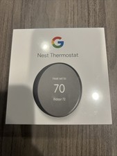 Google Nest G4CVZ Thermostat Charcoal Wi-Fi Programmable Smart Device (New)