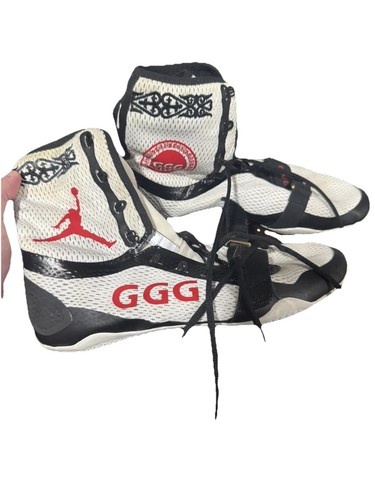 Ggg Gennady Golovkin Fight Worn Shoes Vs Vanes Martirosyan Loa Rare Wow