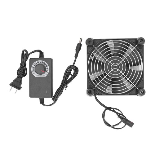 120mm Computer Fan Speed Adjustable 2800RPM Portable Computer Case Cooling Fa FY - Afbeelding 20 van 22