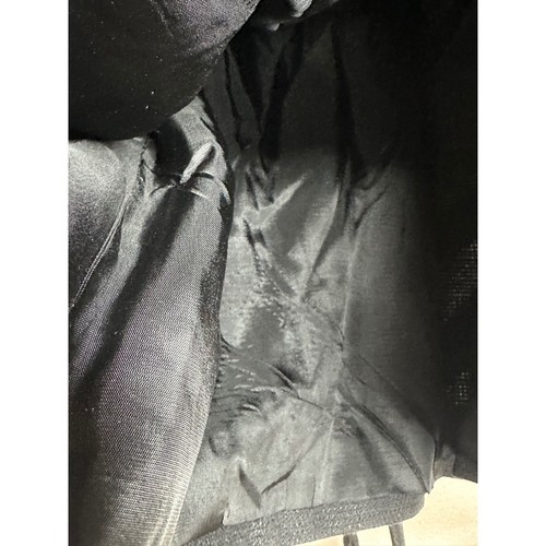 Apostrophe Vintage neu mit Etikett schwarz Gürtel Leinenmischung Kurzarm Blazer Large hergestellt in den USA - Bild 6 von 7