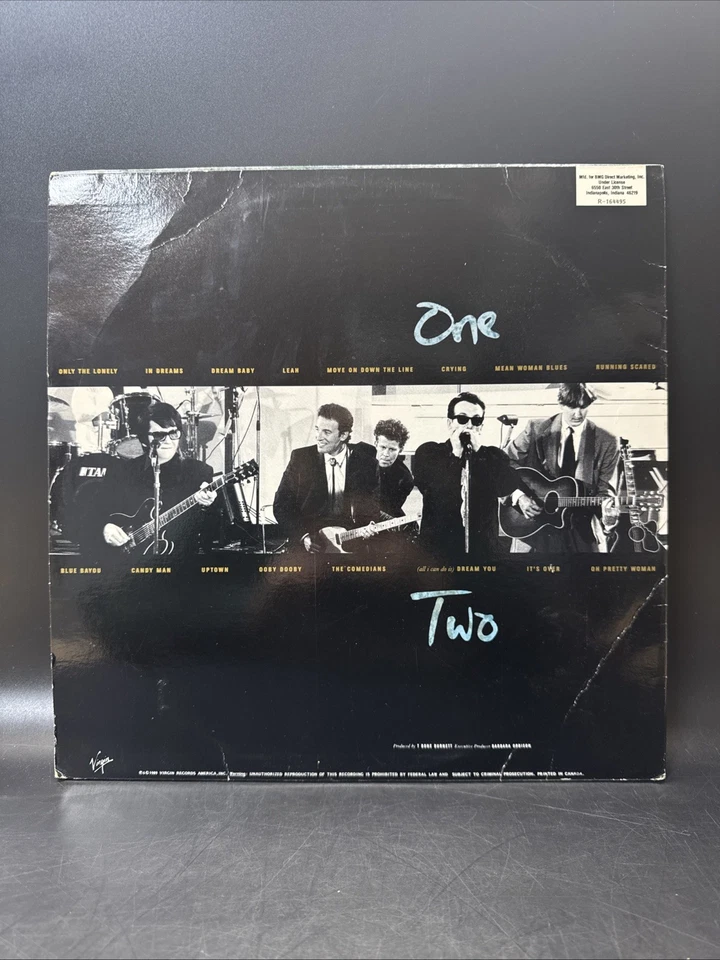 ROY ORBISON & FRIENDS: a black and white night Live Vinyl Record LP - Image 2 of 4