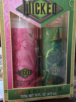 Wicked 2 Piece Body Mist Set Strawberries & Cream Watermelon Lemon 8 fl oz Each