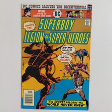 SUPERBOY/Legion Of Super-Heroes 218 DC Comics 1976 Tyroc Joins Bates Grell