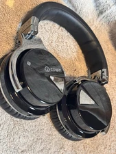 Cowin E7 MR Wireless Ear-Cup (Over the Ear) - Black/Silver