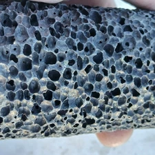 Volcanic Lava Rock Specimen Crystals Minerals Display Stone Igneous Core Sample 