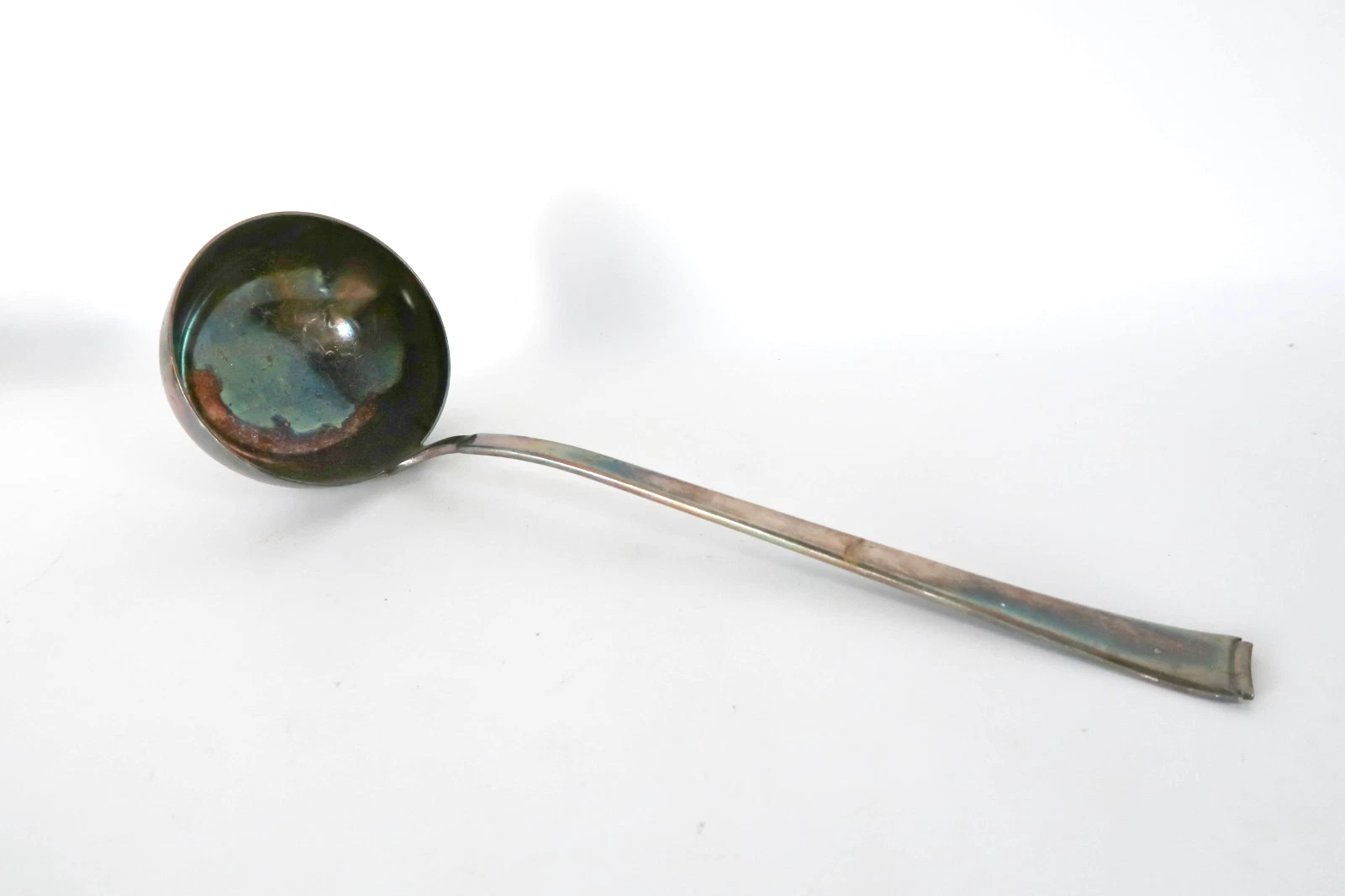 WMF 90 Model 2500 Kurt Mayer Bauhaus Art Deco Silver Plated Soup Ladle 12"