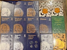 Lot Of 15 NEW Whitman Coin Holders. Whitman's Folders Books,  100% NEW, no coins