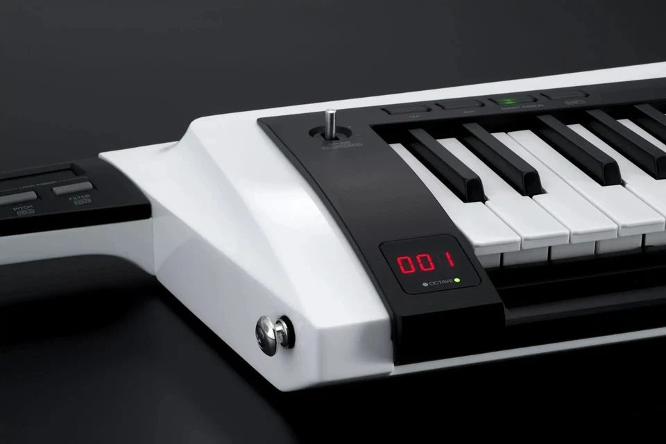 KORG RK-100S 2 WH Gloss White Keytar 37-Key Synthesizer Shoulder Keyboard JP NEW - Image 3 of 4