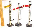 x3 Early Hornby Signal Distant Home Signals O Gauge VGC Old Vintage 0