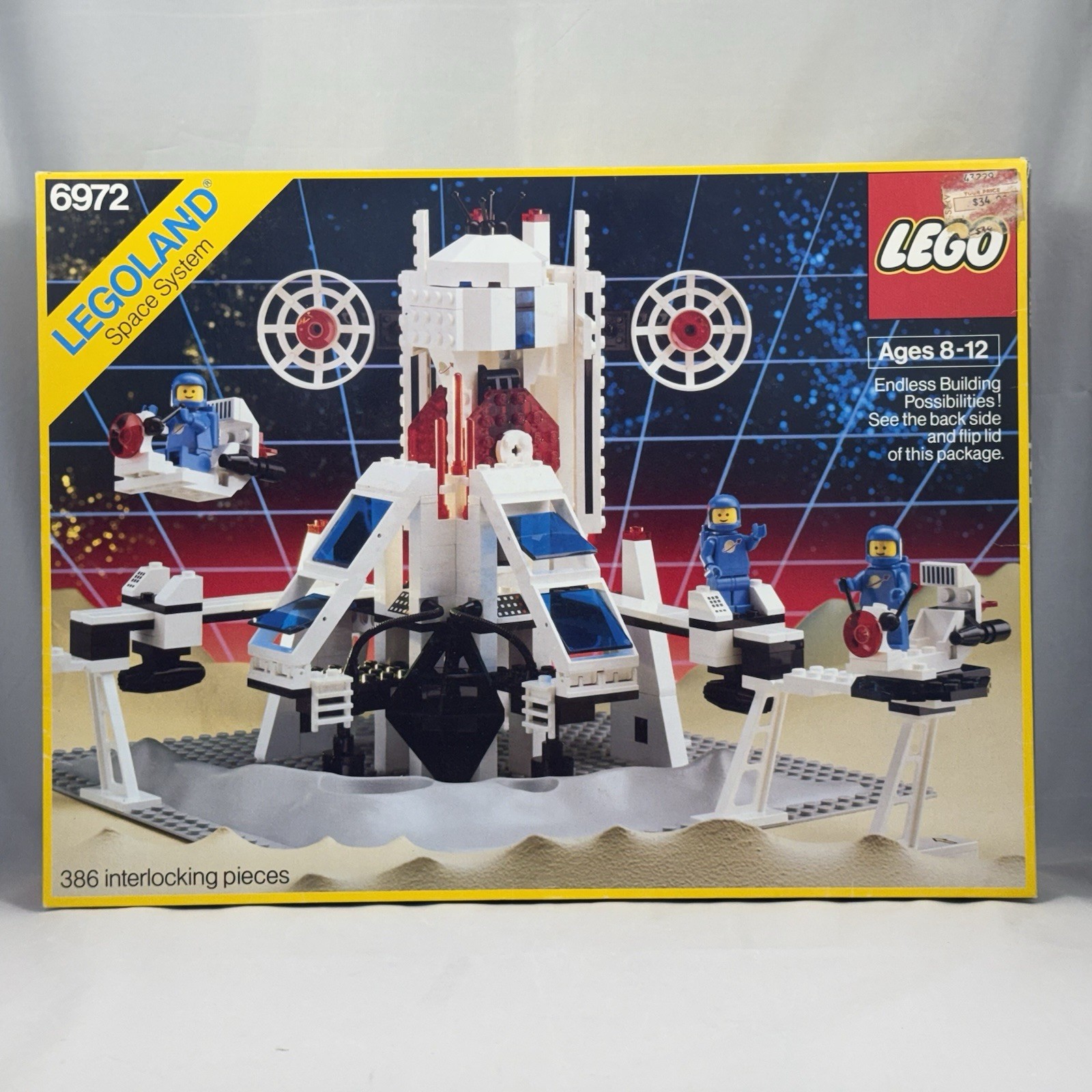 LEGO 6972 Polaris I Space Lab INLAY BOX OVP Classic Space Trays Plastic Cover