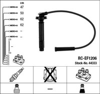 NGK 44333 ZüNdleitungssatz Passend FüR Subaru