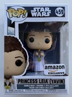 Funko POP Star Wars Princess Leia Amazon Exclusive 459 W/PROTECTOR