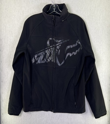 #ad Fox Racing Tech Bionic Fast Track Jacket Black 3000mm Men’s Size Medium $28.90