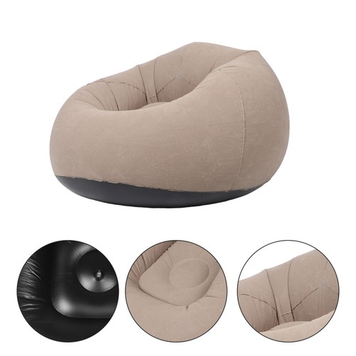 Aufblasbare Sofa -Bohnen -Taschenstuhl Couch Für Camping Aufblasbares Im Freien - Bild 2 von 12