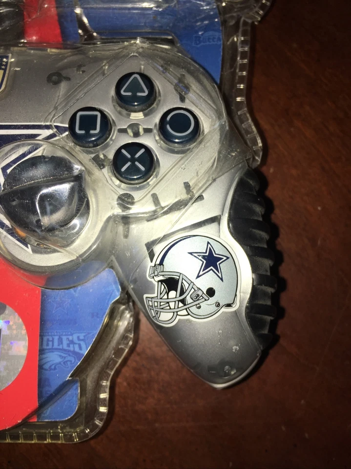 Mad Catz NFL Control Pad PS1 o PS2 Dallas Cowboys RARO NUEVO SELLADO Foto 4 de 4