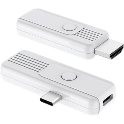 Wireless HDMI Transmitter and Receiver Type-C 3.1 Port Wireless Hdmi Plug & Play