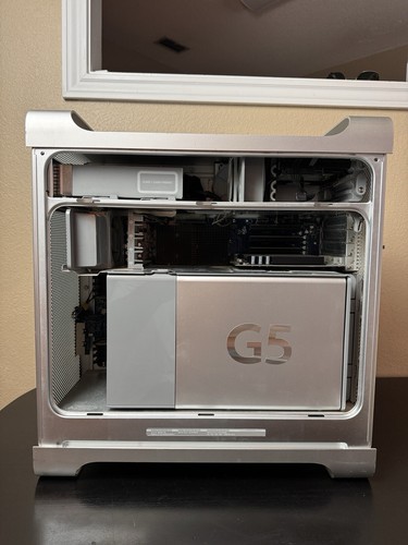 Mac Pro G5 A1117 Dual Core 2.0 Late 2005 Ge force 6600LE Works Great - Afbeelding 5 van 13