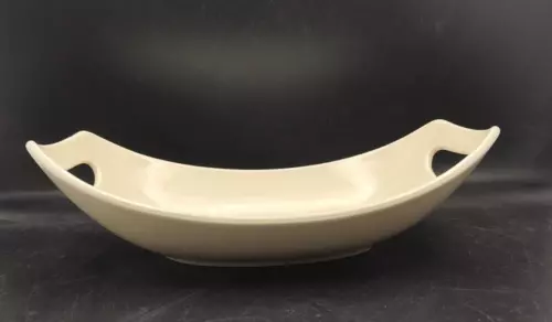 Dansk Classic Fjord  9" Oval Vegetable Serving Bowl w / Handles Discontinued