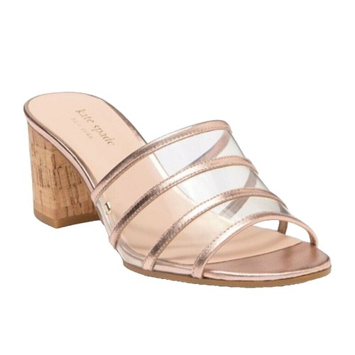 【Kate Spade】Ibiza Lemon Platform Slide Sandals◆国内発送◆ NEW Kate Spade Women's Ibiza Canvas Slide Lemon Toss