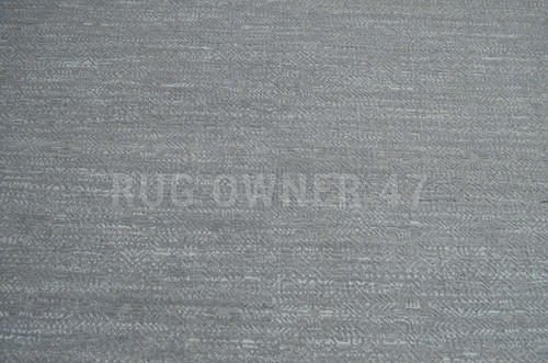 9X12 Oushak Geometric Rug Grey Colour Hand-Knotted Wool Area Rug 15054 - Picture 6 of 7