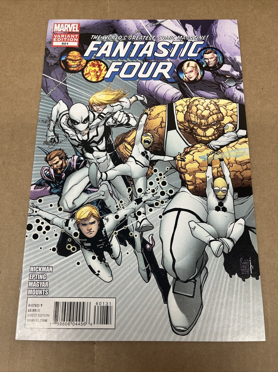 Fantastic Four #601 1:20 Conection Hickman Amazing Spider