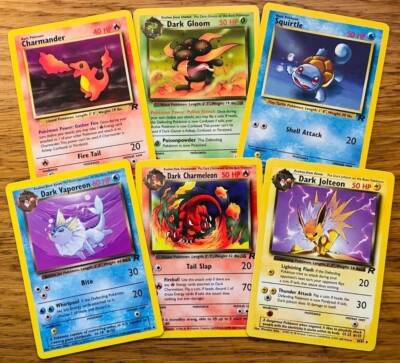 Uncommon/Common Team Rocket Set Pokemon Cards! FAST & FREE P&P!