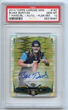 2/15 2014 TOPPS CHROME 'MINI' PSA 10 PULSAR REFRACTOR GEM MINT SP ROOKIE