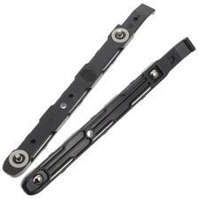 1 Pair Hard Drive Mounting Plastic Rail Replacement 3.5-inch HDD Mounting Rack